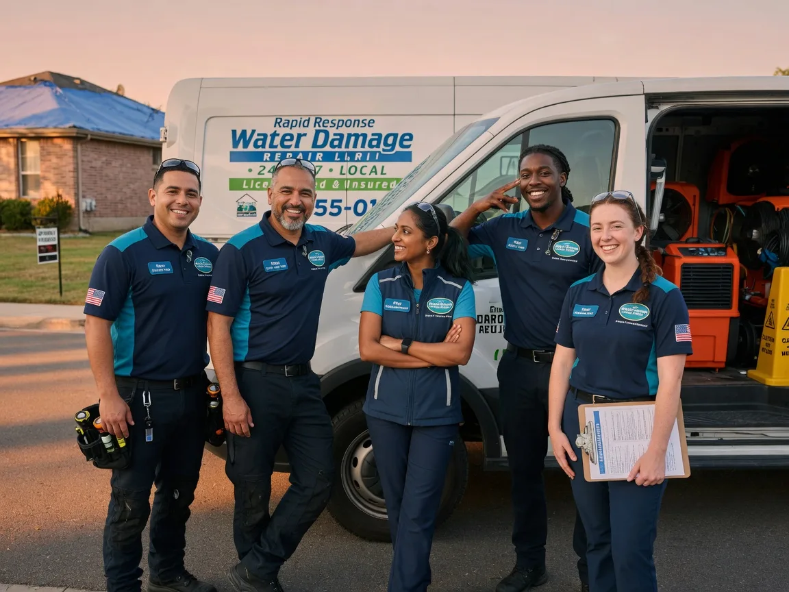 Water Damage Restoration company in Knickerbocker, TX