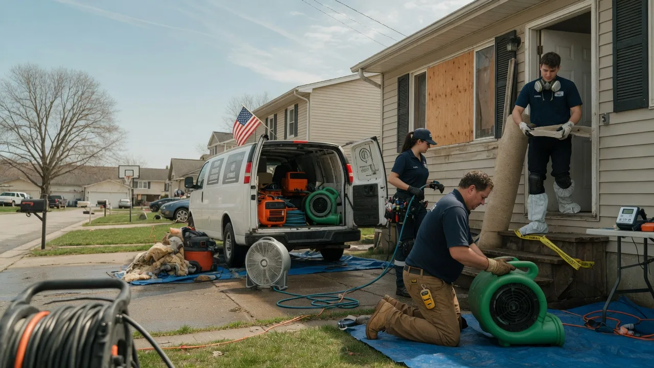 Water Damage Restoration in Knickerbocker, TX near me